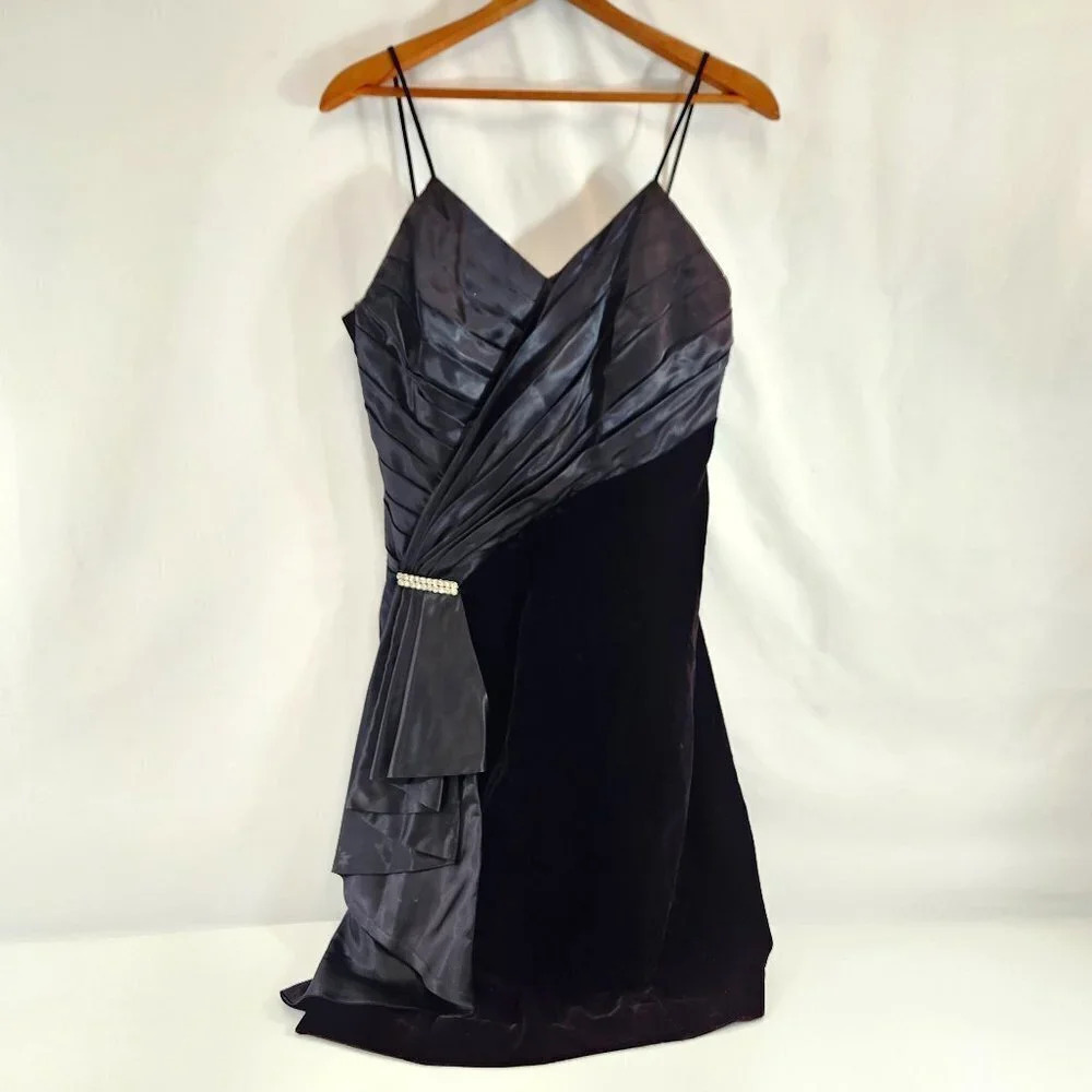 Arte Black Velvet Dress Y2K Size  11/12